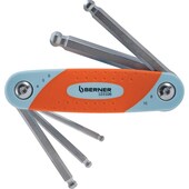 Klapphalter Sechskantschlüssel mit Kugelkopf